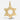 9k Yellow Gold Polished Star Of David Pendant L32mm x W22mm - The Gold Lab uk