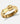 Buckle Ring In 9k Yellow Gold With Highly Polished Finish - The Gold Lab uk