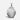 Diamond Cut 9k White Gold Oval Shape Locket 35mm x 21mm - The Gold Lab uk