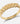 Keeper Ring 2 Row Rope Edge Design In 9K Yellow Gold 1.8g - The Gold Lab uk